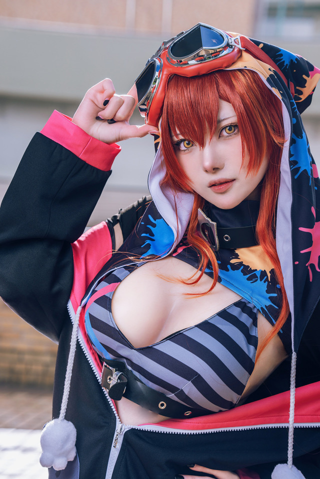 百瀬ｻｸ（X：@ouran_sakura__）、撮影：いつき（X：@ituki_cmr）