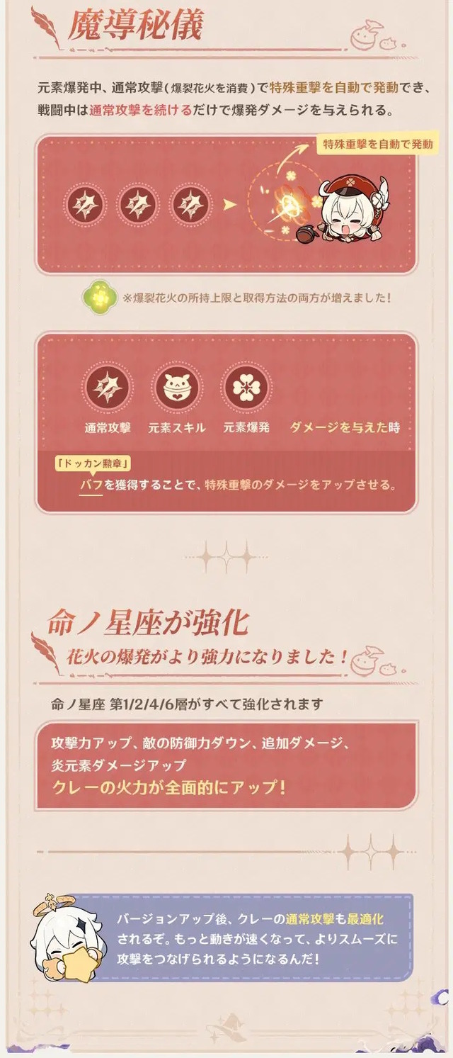 『原神』ウェンティ、モナたち7人の強化内容が判明―★5キャラは“凸効果”も4層全てパワーアップ