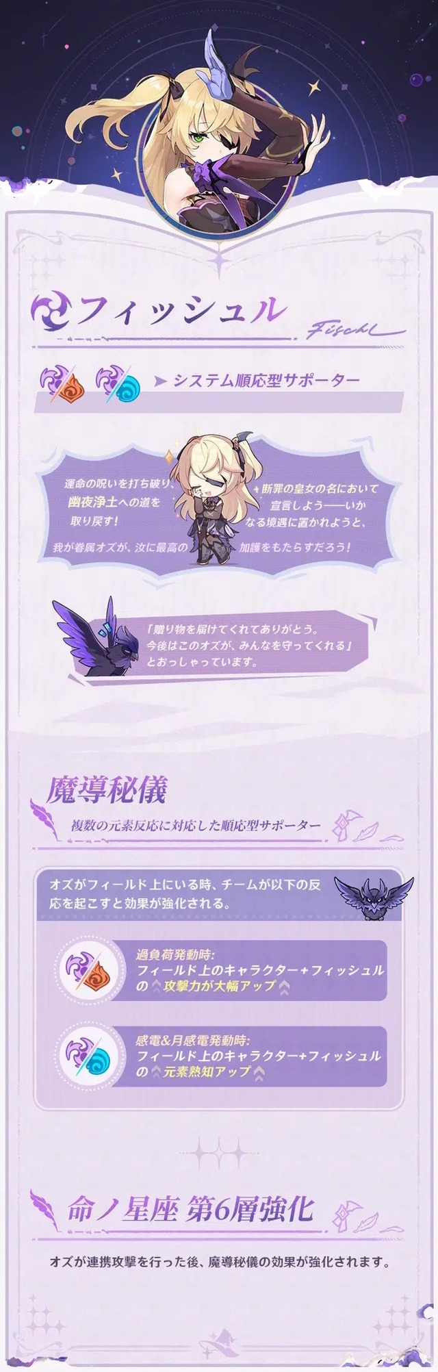 『原神』ウェンティ、モナたち7人の強化内容が判明―★5キャラは“凸効果”も4層全てパワーアップ