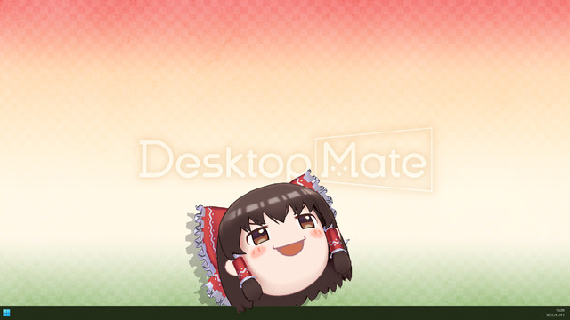 『Desktop Mate』DLCで「東方Project」より上坂すみれさんボイスの「博麗霊夢」が12月3日配信！まさかの「ゆっくり霊夢」も同時リリース