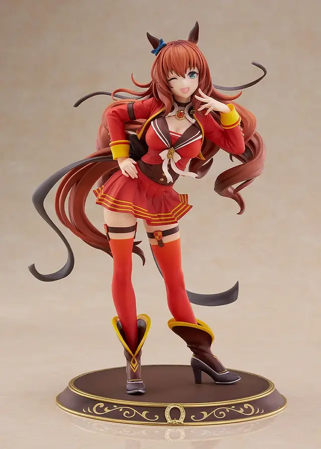 激マブな“スーパーカー”！『ウマ娘』より「マルゼンスキー」が鮮明な赤の勝負服でフィギュア化、可愛らしいウインクも魅力的