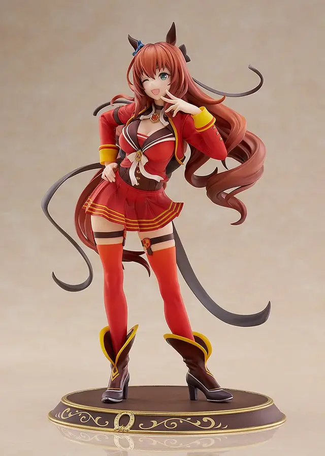 激マブな“スーパーカー”！『ウマ娘』より「マルゼンスキー」が鮮明な赤の勝負服でフィギュア化、可愛らしいウインクも魅力的