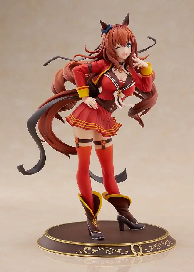激マブな“スーパーカー”！『ウマ娘』より「マルゼンスキー」が鮮明な赤の勝負服でフィギュア化、可愛らしいウインクも魅力的