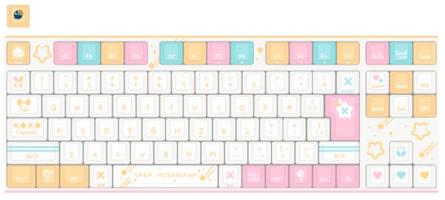 コラボキーボード：星川サラ
