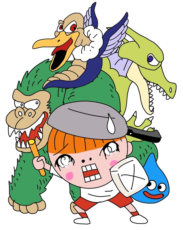 堀井雄二氏が監修！『ドラクエ』×ギャグ漫画家“しりあがり寿”氏の「ドラゴンクエスト へっぽこ勇者」が新連載