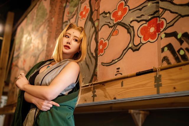 綱手「NARUTO -ナルト-」／鳥海かう（X：@kau_toriumi）