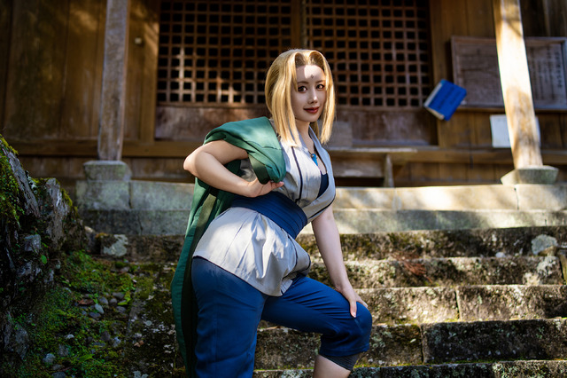 綱手「NARUTO -ナルト-」／鳥海かう（X：@kau_toriumi）