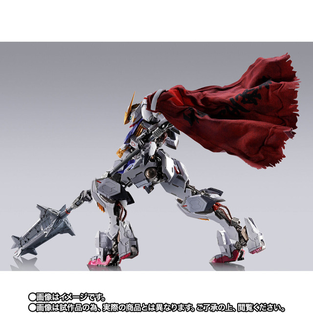 「ガンダム・バルバトス」がMETAL BUILDに参戦！新装備「ブーメランメイス」と「真紅のマント」を羽織った新たな姿で立体化