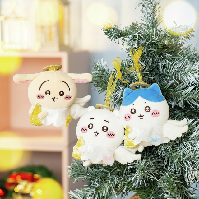 「ちいかわ」あったかぬいぐるみなど、役立つ新商品が本日11月28日11時より発売！羽が可愛いエンジェルマスコットもナガノマーケットに登場