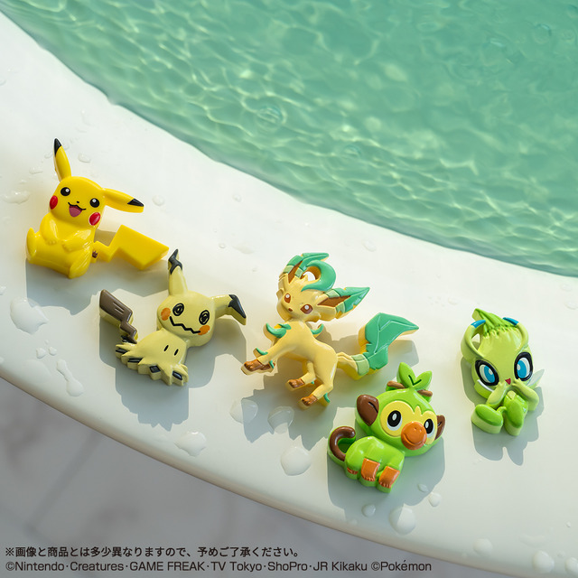 ピカチュウ、セレビィが草むらからとびだした！入浴剤「びっくらたまご」に、野生の『ポケモン』に出会う体験が楽しめる新シリーズ