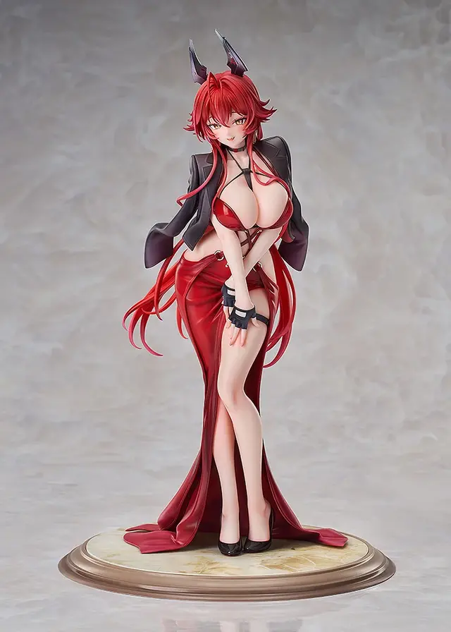 ジャケットを脱ぐとセクシーな背中が露わに…！『勝利の女神：NIKKE』より「レッドフード」フィギュアが予約受付開始
