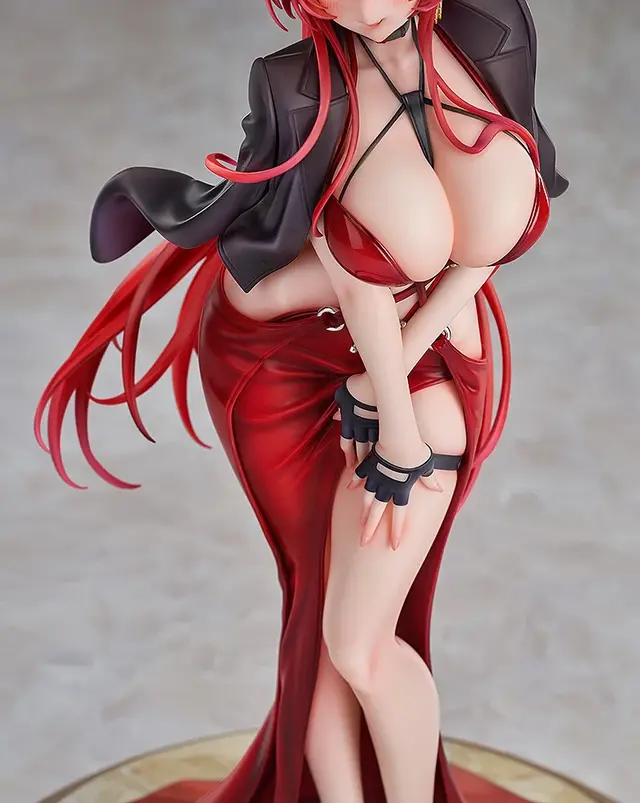 ジャケットを脱ぐとセクシーな背中が露わに…！『勝利の女神：NIKKE』より「レッドフード」フィギュアが予約受付開始