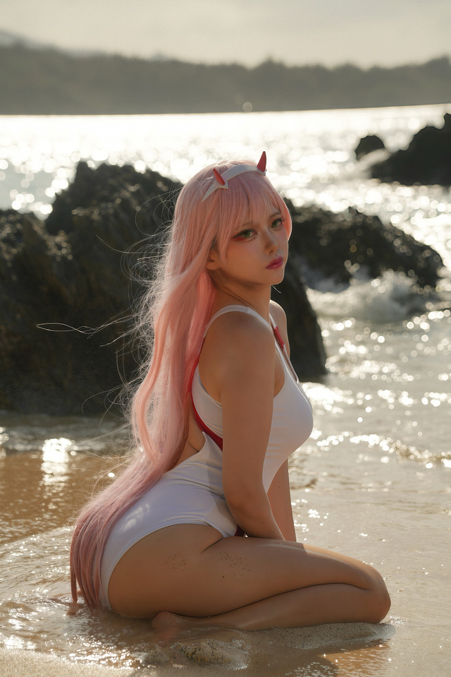 ゼロツー「ダーリン・イン・ザ・フランキス」／ARIA（X：@iimonogatari）、撮影：のーぼりぃ（X：@noborii_came）