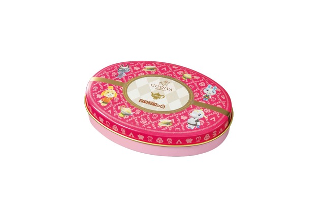 『どうぶつの森』×「ゴディバ」2026年バレンタイン限定コレクション！“ティーパーティー”をコンセプトに、キャラチョコ入りの缶とグッズセットなど展開