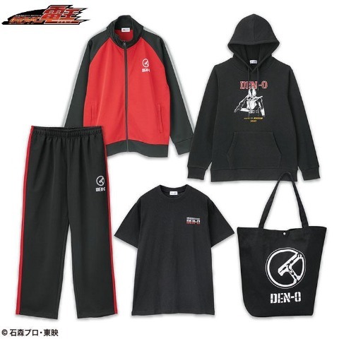 「仮面ライダー」より「電王」と「Ｗ」のハッピーバッグ5点セットが登場！Tシャツは背面、パーカは前面にキャラクターを大胆デザイン