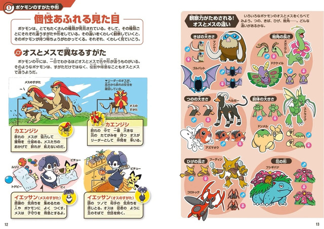2025年ベストセラー総合3位に「ポケモン生態図鑑」！ポケモンごとの生態や行動の解説本がランクイン
