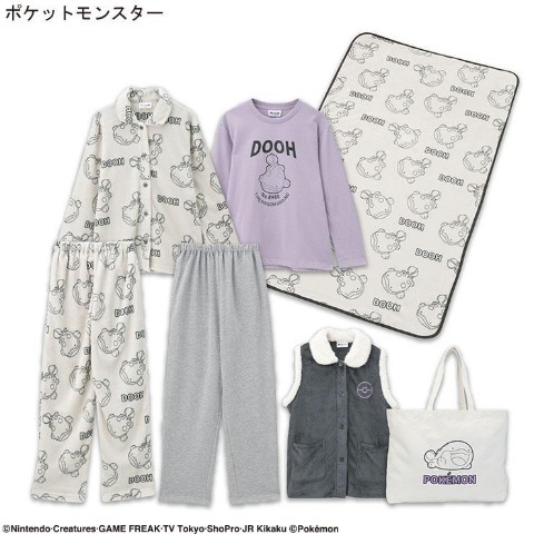 「ポケモン」アベイル福袋が12月2日12時よりオンラインで予約販売開始！ブラッキーやコダックなどをデザインしたアパレル5点セット全6商品