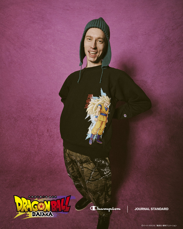 「ドラゴンボールDAIMA」×「Champion」スペシャルコレクション！孫悟空やベジータ、超サイヤ人4などをプリントした耐久性抜群のアパレル