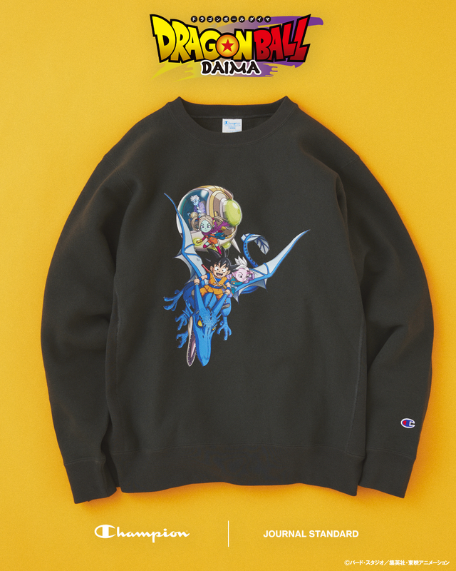 「ドラゴンボールDAIMA」×「Champion」スペシャルコレクション！孫悟空やベジータ、超サイヤ人4などをプリントした耐久性抜群のアパレル