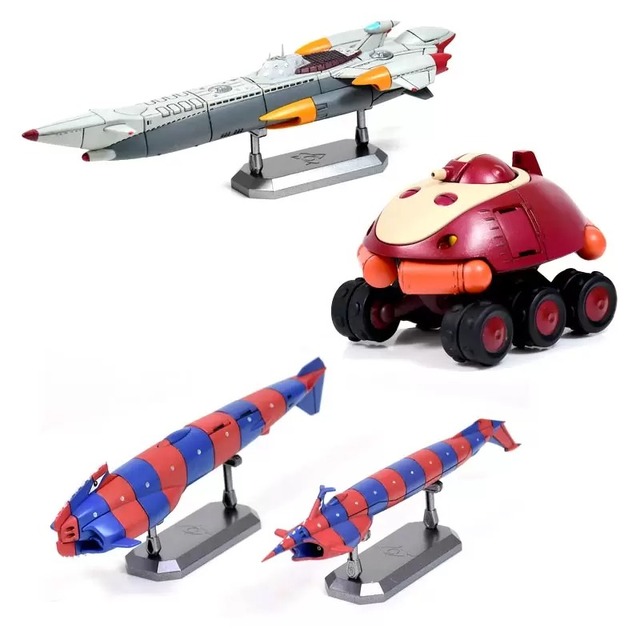 「ふしぎの海のナディア」ノーチラス号、グラタン、ガーフィッシュなど作中メカのプラモデルキットが再販予約受付中！