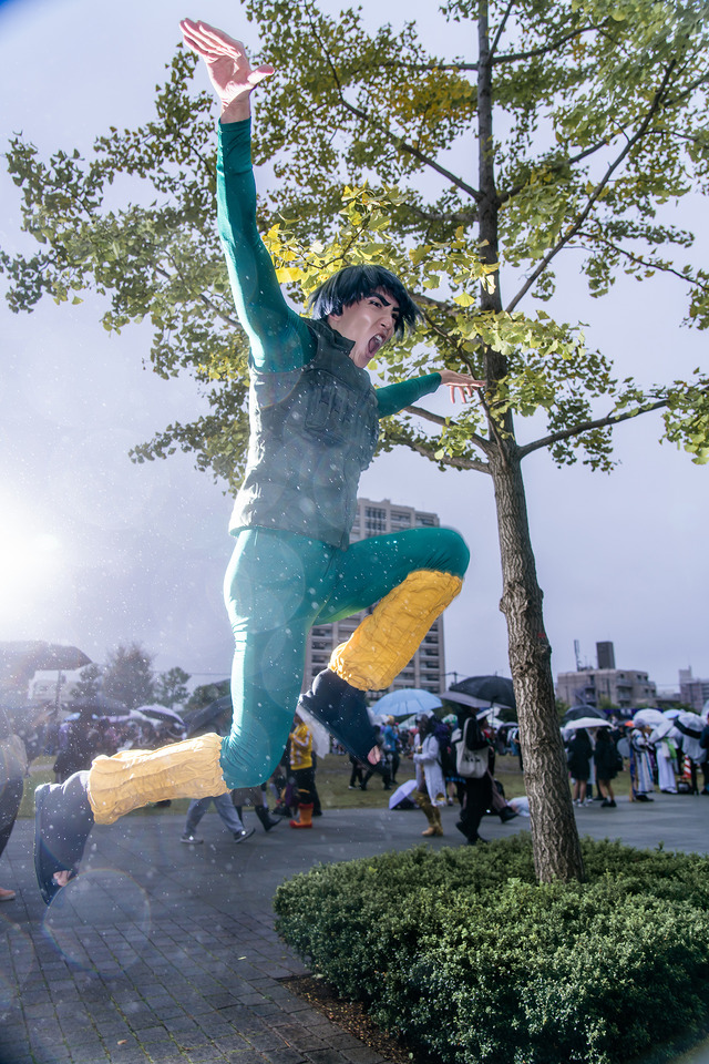 マイト・ガイ「NARUTO -ナルト-」／AKIHITO（X：@AkihitoAll）