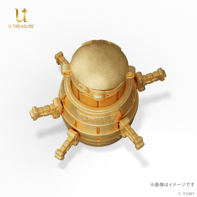 お値段約200万の「黒ひげ危機一髪」！50周年記念として“純金”ミニチュア化