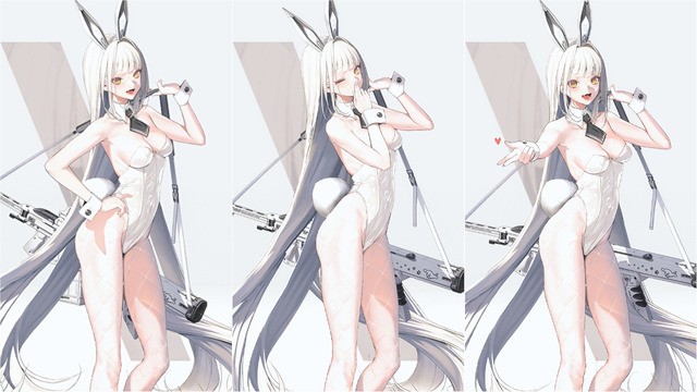 新コスは、まさかの“穿いてない”!? 『勝利の女神：NIKKE』バニーに着物、ユニフォームと多彩な「ブラン」の魅力爆発【フォトレポ】