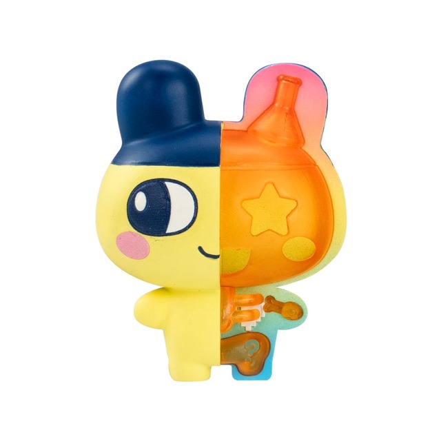 “骨のデザイン”に衝撃！新感覚の半身スケルトンフィギュア「すきゃらとん」に『たまごっち』が仲間入り