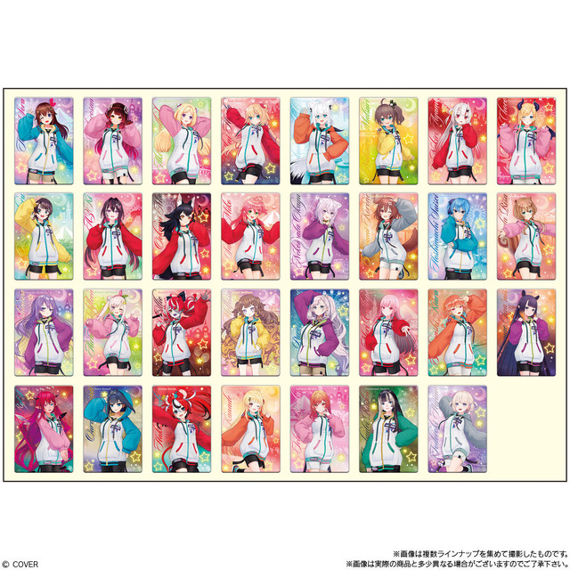 「ホロライブ」カード付ウエハース第4弾が12月29日発売！ときのそら、さくらみこら31名の手書きメッセージ入り