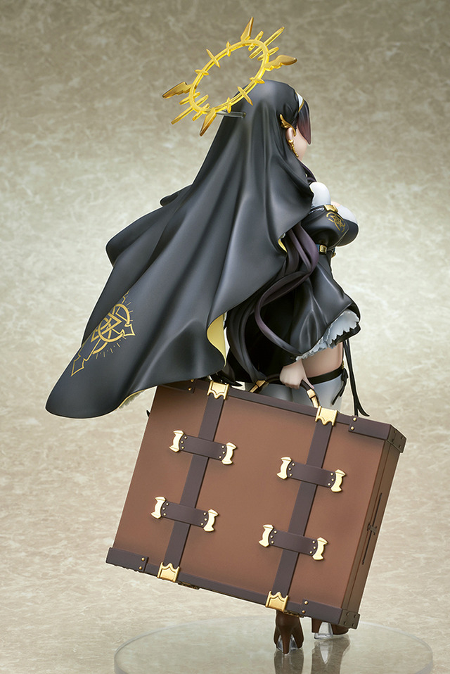 黒衣の修道服から魅せる太もも…！『ブルアカ』より「ヒナタ」1/7スケールフィギュアが予約受付開始