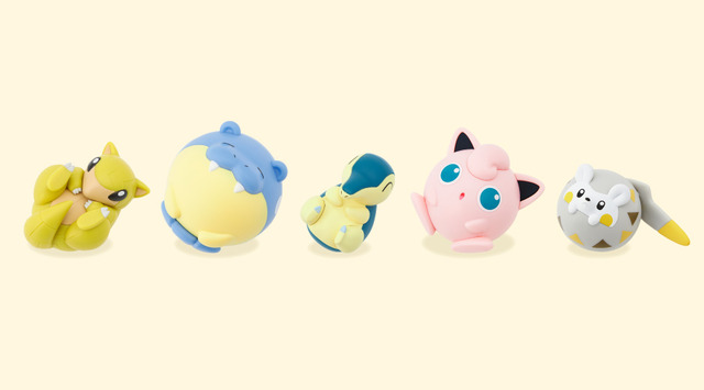 『ポケモン』わざ「まるくなる」をテーマにしたカプセルトイが可愛い！起き上がりこぼし仕様でゆらゆら揺れる「サンド」「タマザラシ」など全5種