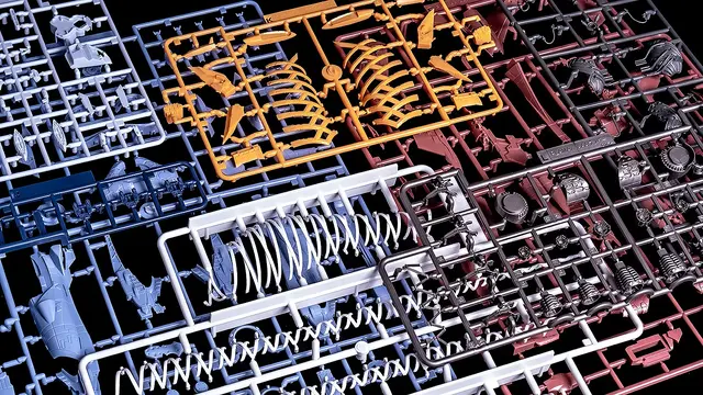 「シン・エヴァンゲリオン劇場版」より「AAAヴンダー」が堂々プラモ化！全長約509mmの大迫力、肋骨のような構造体まで見事に表現