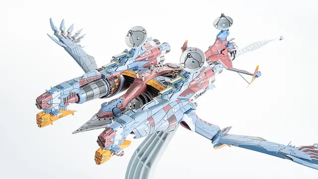 「シン・エヴァンゲリオン劇場版」より「AAAヴンダー」が堂々プラモ化！全長約509mmもの迫力ある造形に、主砲やアンテナは可動式