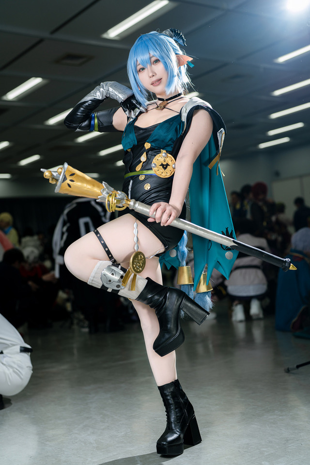 リュシア『ゼンレスゾーンゼロ』／米芽めめ（X：@komemechan3）