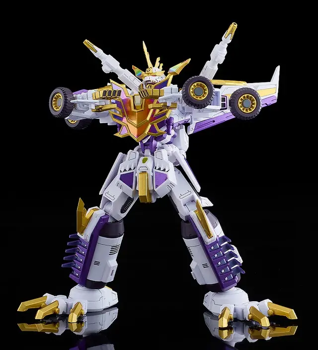 『スパロボY』白いダイナゼノン「ダイナゼノンリライブ」プラモが眩い！通常/第2形態を選択して組み立て可能