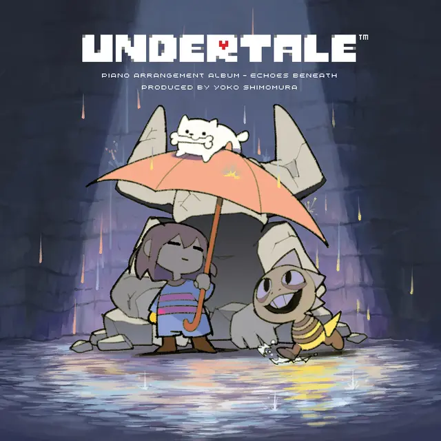 『UNDERTALE』×スクエニコラボ第2弾！下村陽子氏プロデュースのピアノアレンジアルバム、『FF』『ニーア』Tシャツなどが発売決定