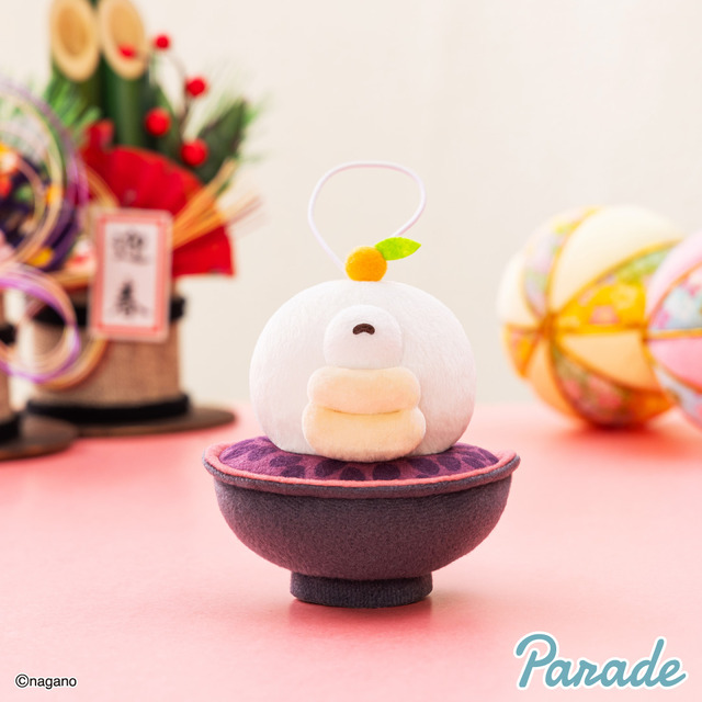 「ちいかわ」たちが袴姿で新年をお祝い！“オデのお汁粉”にも注目の「お正月マスコット」全4種が12月中旬より展開