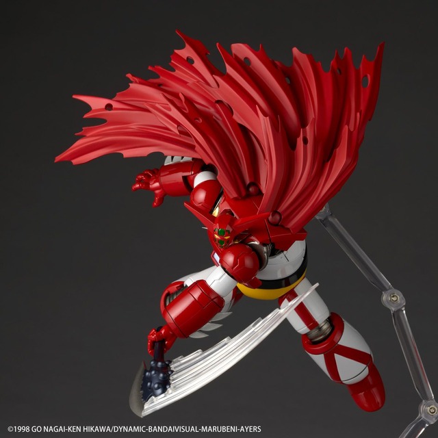 OVA「真ゲッターロボ 世界最後の日」バージョンの「ゲッター1」が可動フィギュア化！映像効果を造形表現した多彩なエフェクトが付属