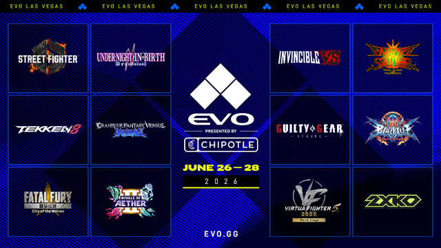 『スト6』から『北斗の拳』『ヴァンパイアセイヴァー』まで！「Evo Japan 2026」「Evo 2026」メインタイトルを一挙発表