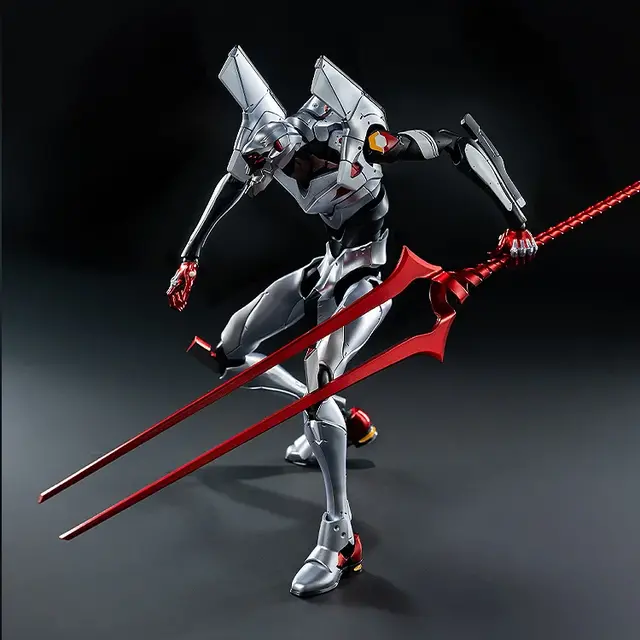 劇場版から、謎の多い機体「エヴァンゲリオン4号機」が可動フィギュア化！設定資料をもとに、ロンギヌスの槍ほか多数のオプションが付属