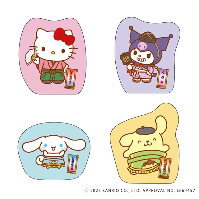「大相撲」×「サンリオキャラクターズ」コラボグッズが可愛い！ハローキティやクロミたちを“相撲字”と共にデザインした全7アイテム