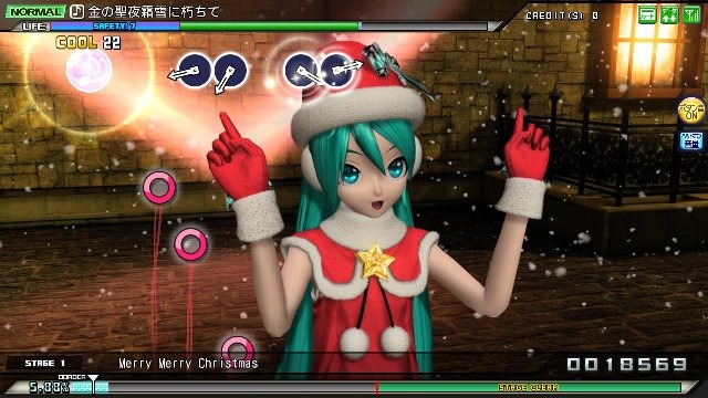 『初音ミク -Project DIVA- 2nd』『初音ミク Project DIVA Arcade』連動企画！ クリスマスモジュール配信決定 