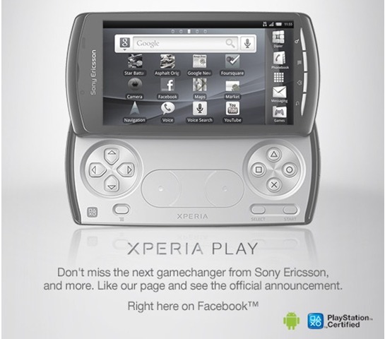 Sony Ericsson、PS Phoneこと『Xperia Play』の情報を正式公開！