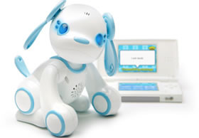 DSゲームと連動するロボットの犬・・・アクティビジョンとセガが開発