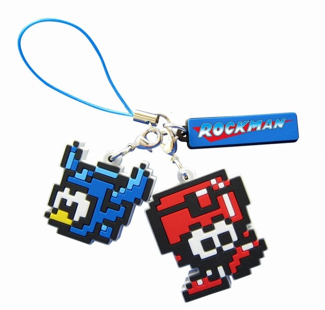 懐かしのドット絵ロックマンがラバーストラップになって登場