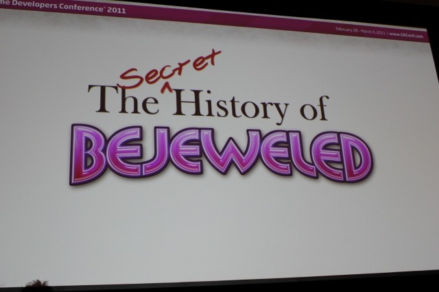 【GDC2011】毎日1億回以上遊ばれる不朽の名作パズル『Bejeweled』の10年を振り返るポストモーテム