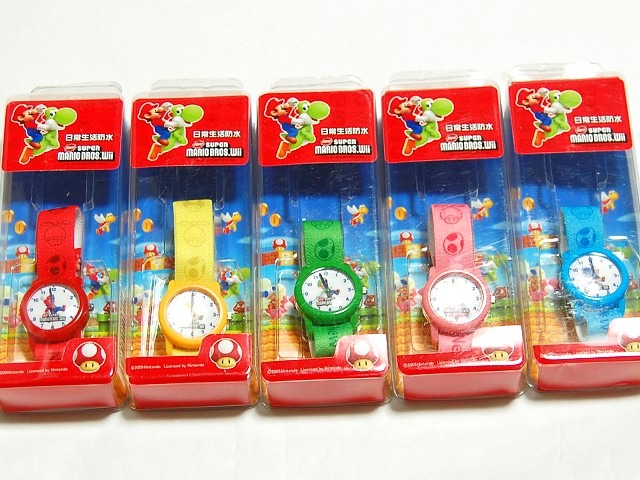 選べる20種類のラインナップ「マリオの腕時計」・・・週刊マリオグッズコレクション第127回