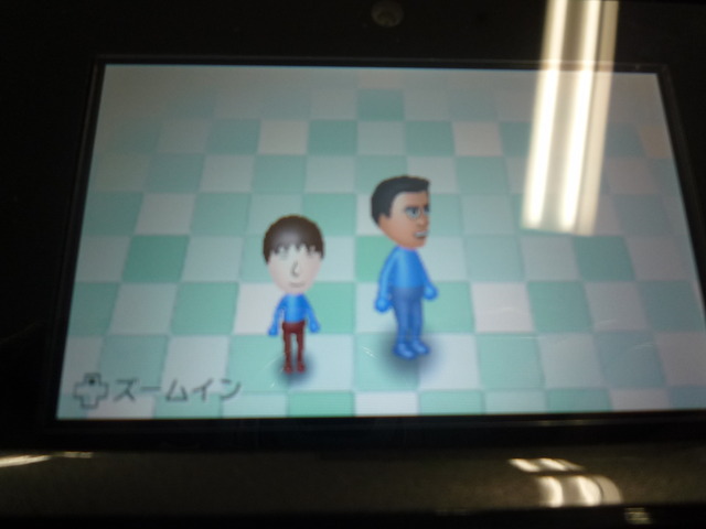 メディアに送られた3DSには何故かレジーのMiiが