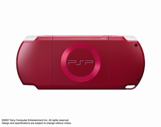 PSP、限定カラーの「ディープ・レッド」が発売決定