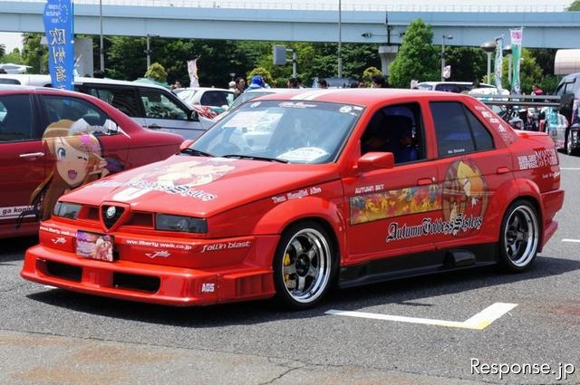 東京お台場に、約1000台の痛車が集結した